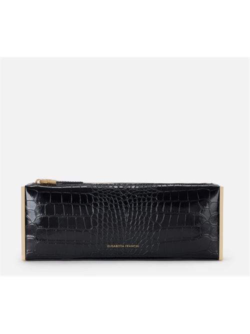 BAGUETTE WITH ZIP ELISABETTA FRANCHI | BS52A56E2110 Nero